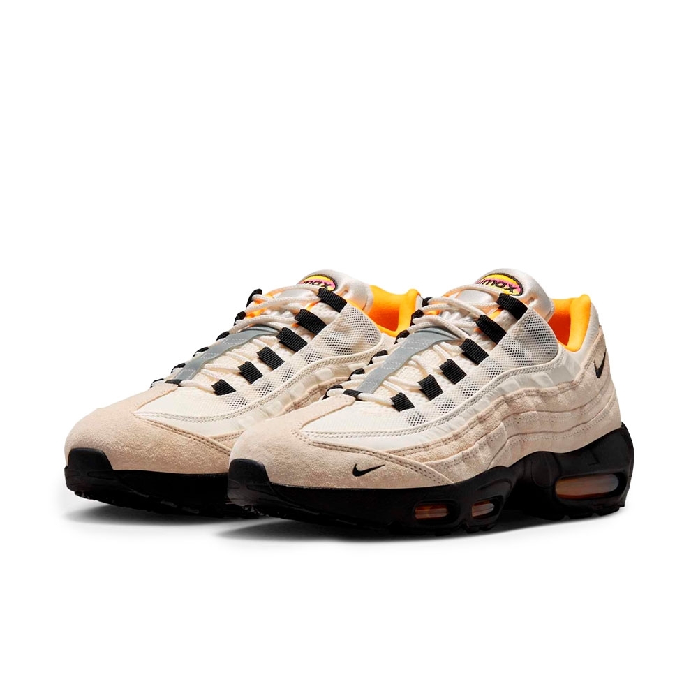 Tênis Nike Sb Air Max 95 Bege/laranja