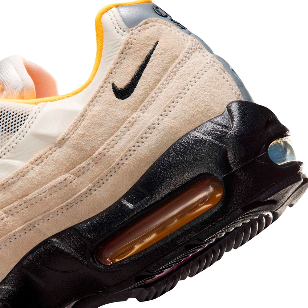 Tênis Nike Sb Air Max 95 Bege/laranja