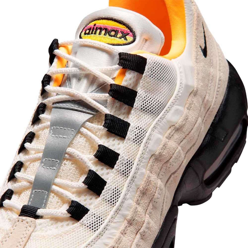Tênis Nike Sb Air Max 95 Bege/laranja