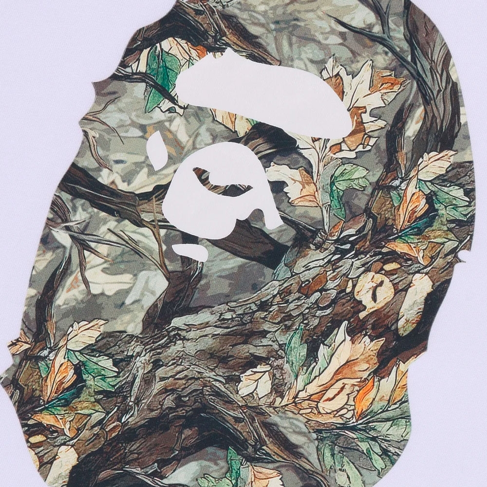 Camiseta Bathing Ape Tree Edge Branco
