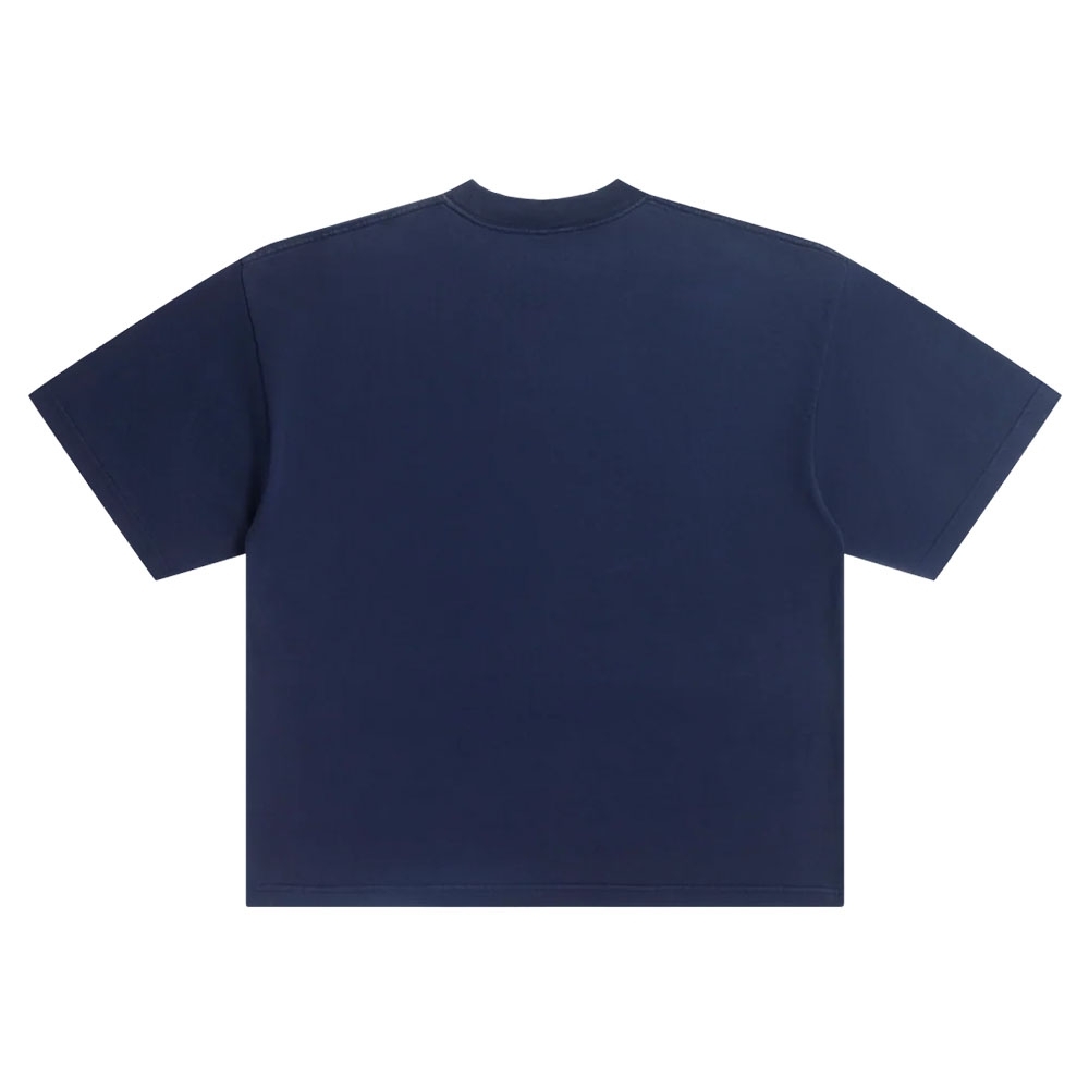 Frank Ss Knit (boxy Fit) Azul Escuro