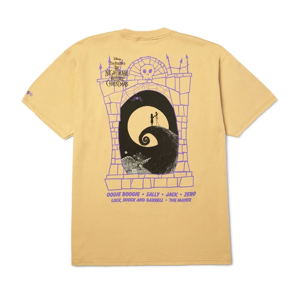 Camiseta Nightmare Cast Ss Bege