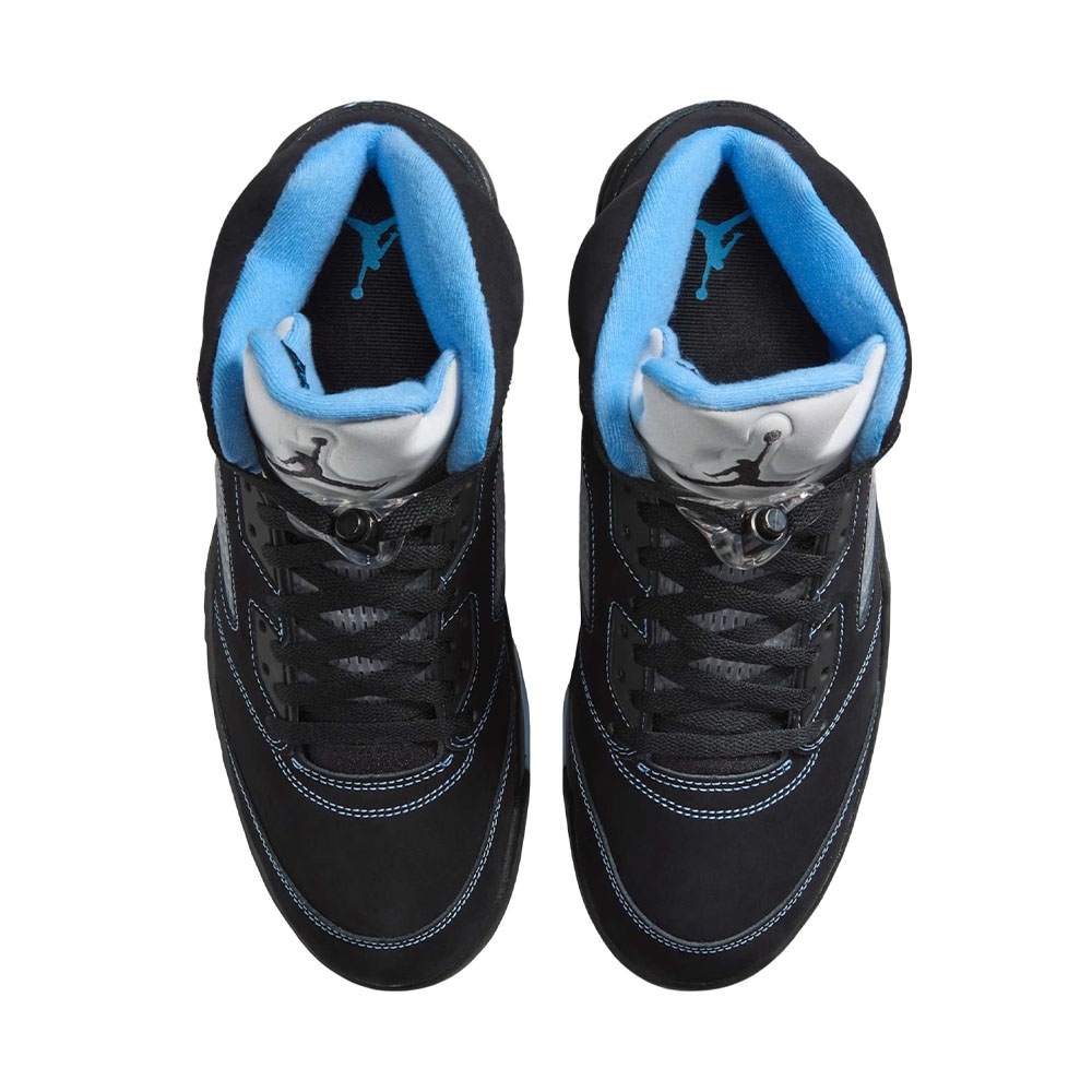 Tenis Nike Air Jordan 5 Retro Preto/azul