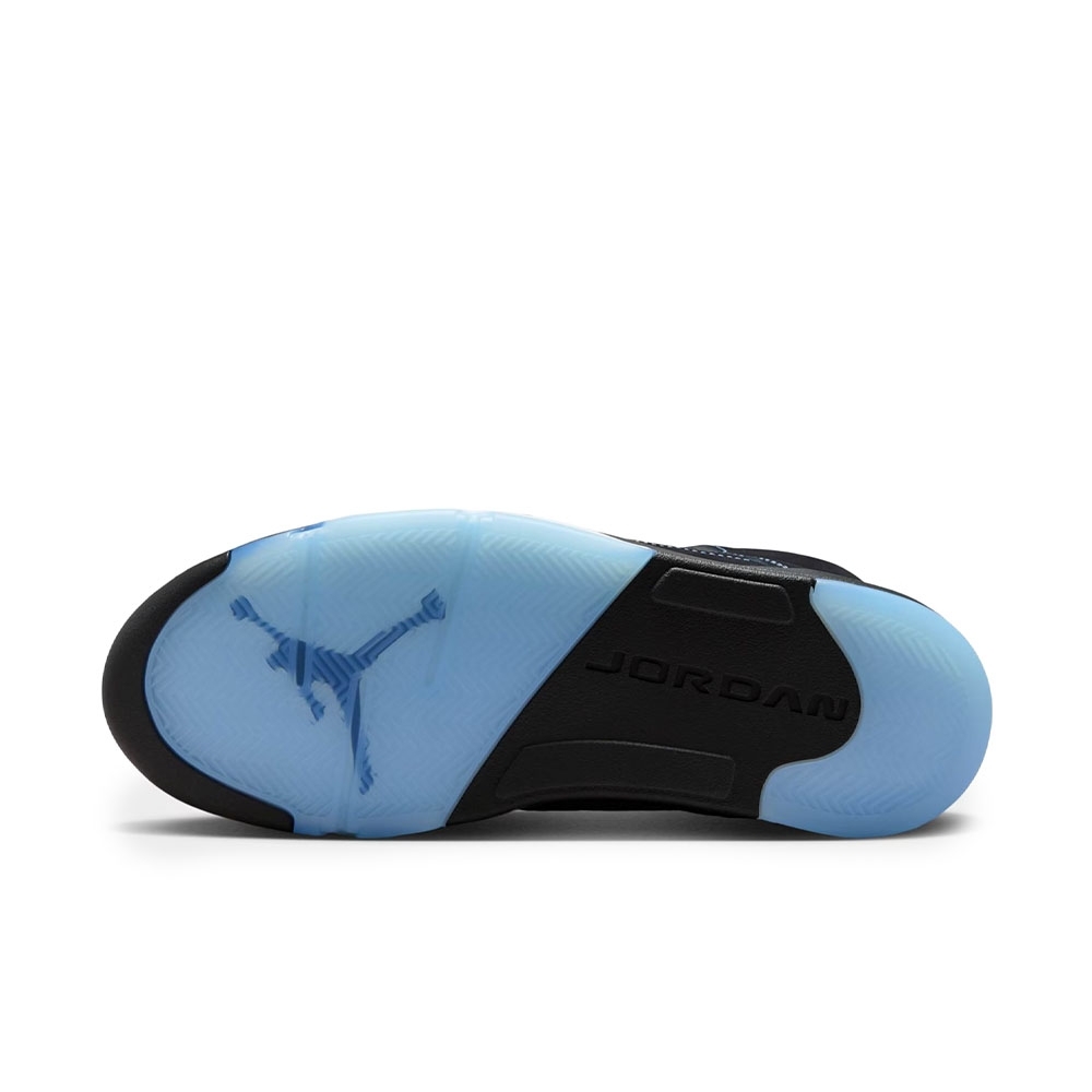 Tenis Nike Air Jordan 5 Retro Preto/azul