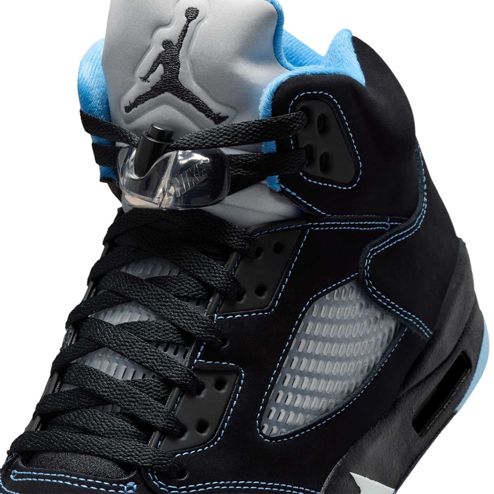 Tenis Nike Air Jordan 5 Retro Preto/azul