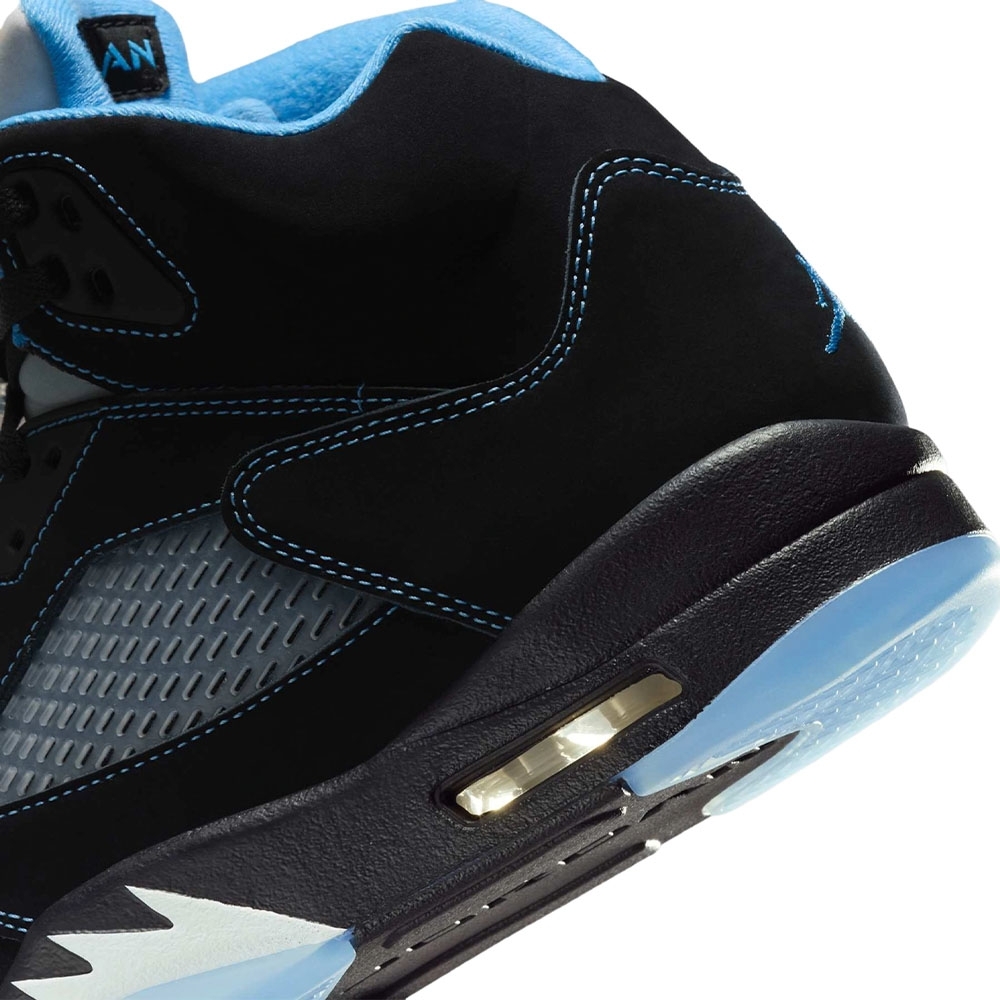 Tenis Nike Air Jordan 5 Retro Preto/azul