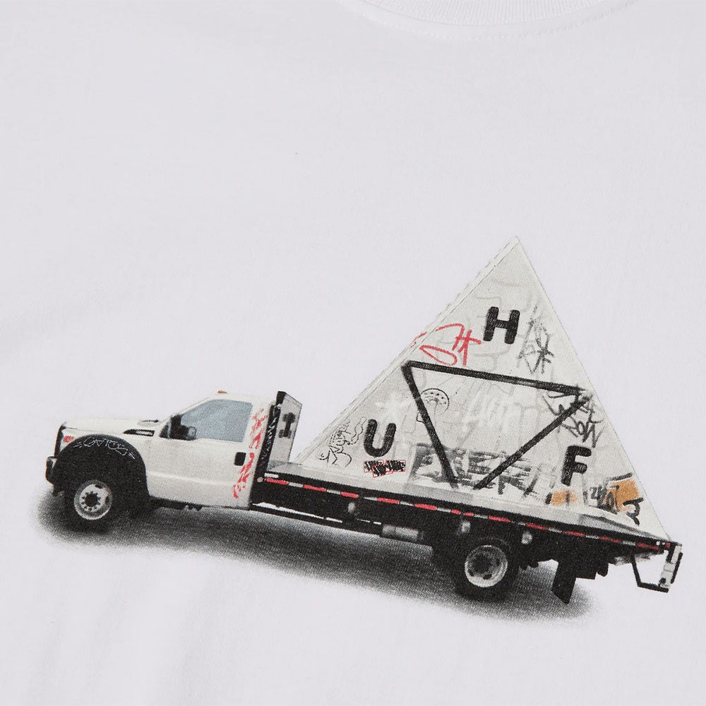 Camiseta Huf High Clearance Branco
