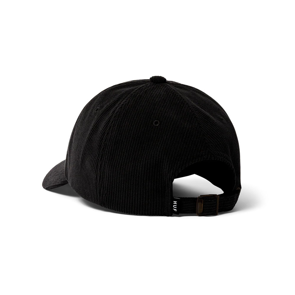 Boné Huf Corduroy Preto