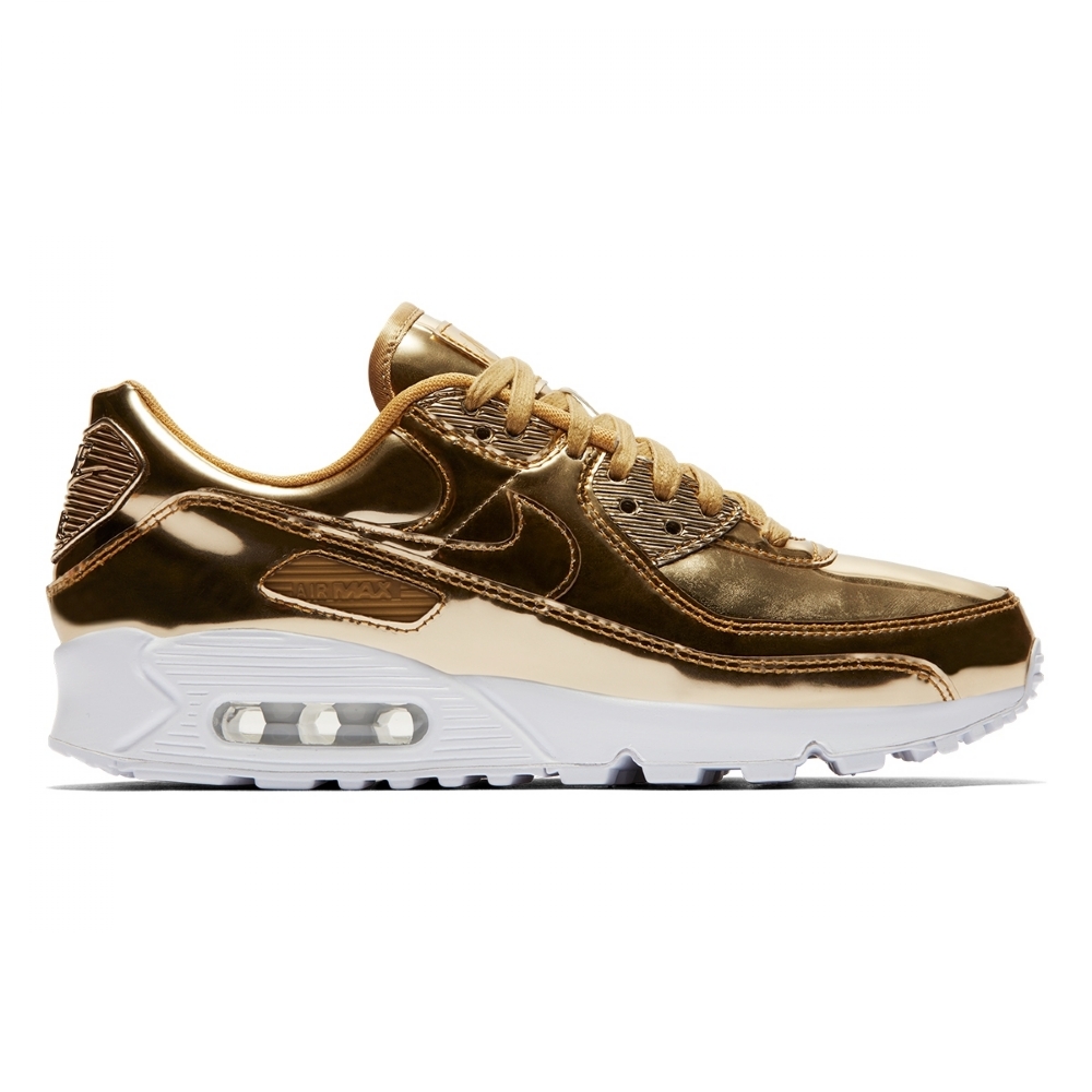 Tênis Nike Air Max 90 Dourado