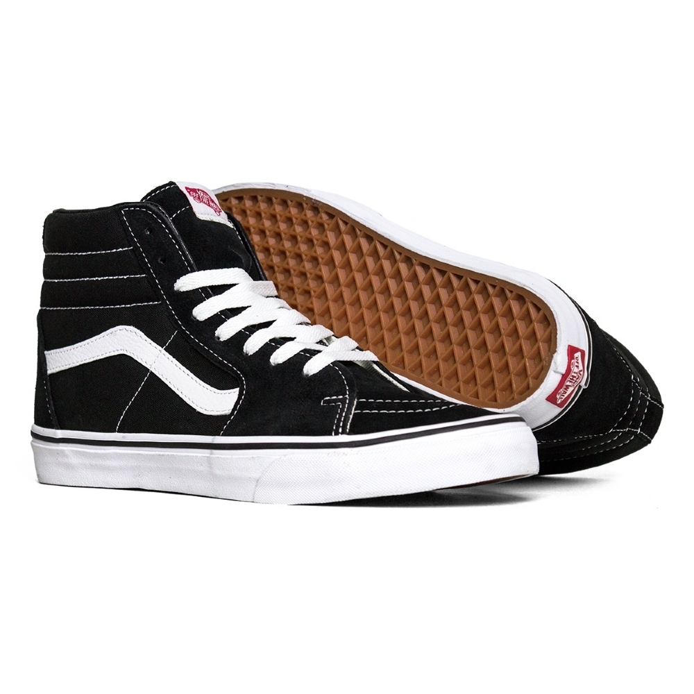Tênis Vans Sk8-hi Preto/branco