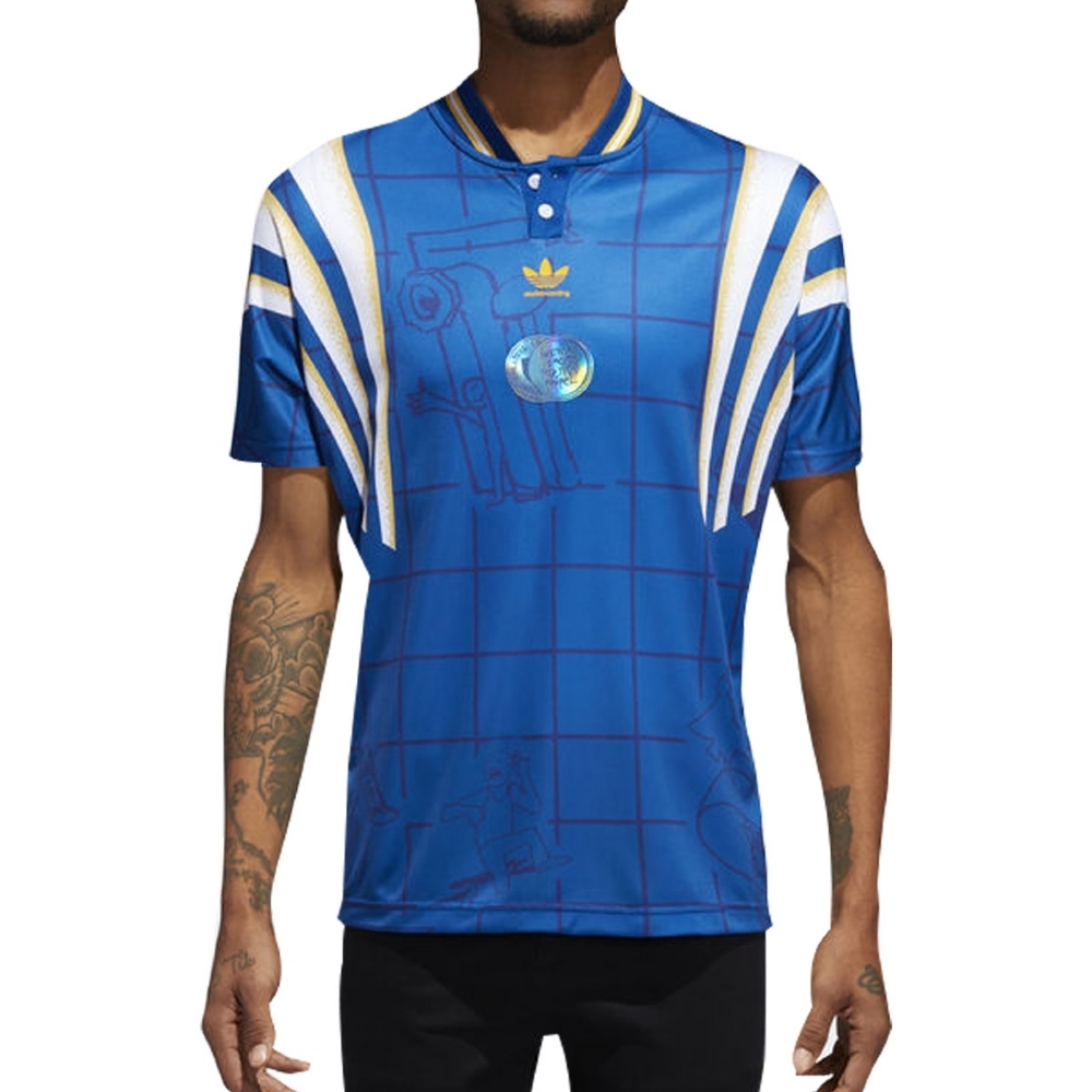 Camisa Adidas Teixeira Azul