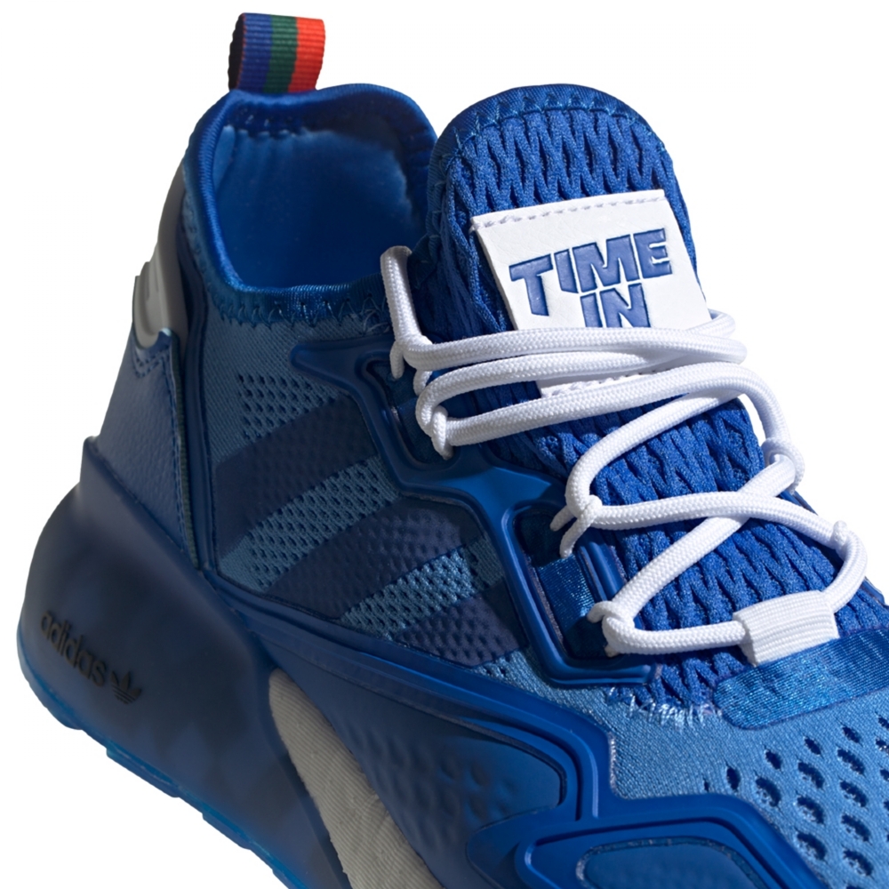 Tênis Adidas Ninja Zx 2k Boost Jr Azul