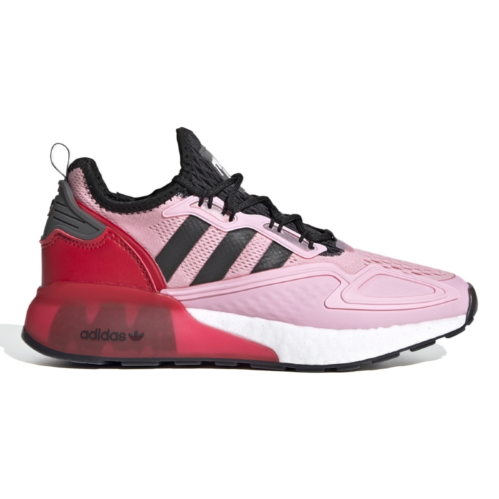 Adidas Zx Rosa Adidas ZX 2K BOOST Black/Pink/Orange — Zooko