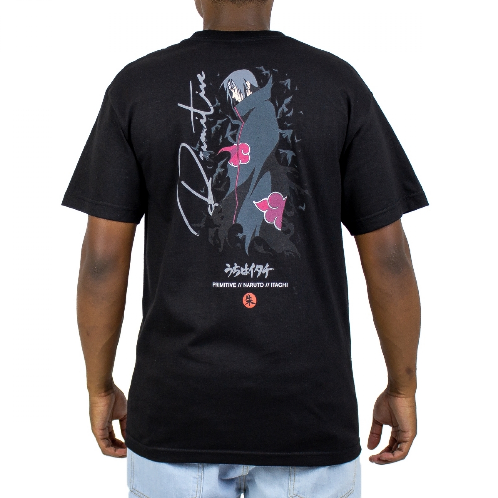 Camiseta Primitive Naruto Crows Tee Preto