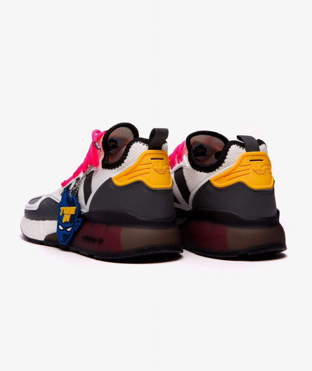 ※JJ Tênis Adidas Ninja Zx 2k Boost Jr Branco/preto