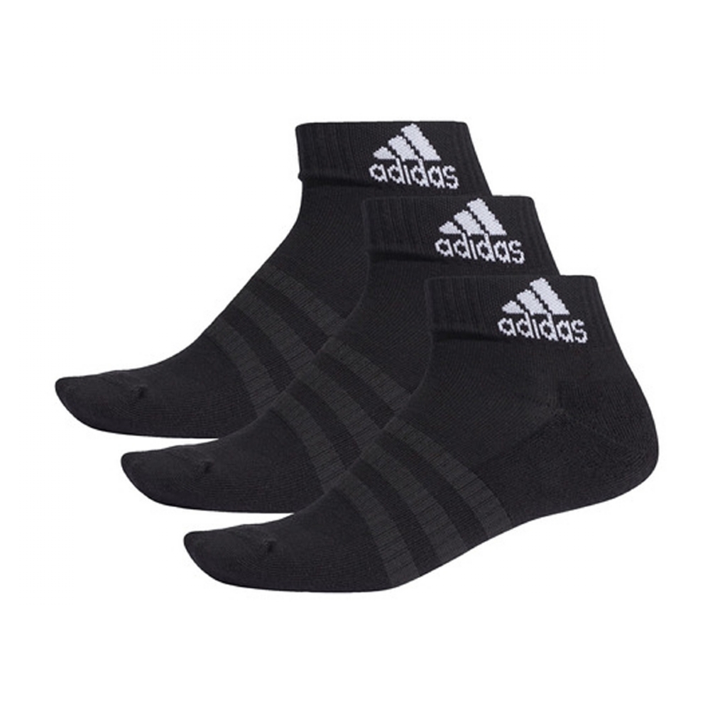 Meias Adidas Cushioned Low-cut 6 Pares Preto Meias Adidas Cushioned Low-cut 6 Pares Preto