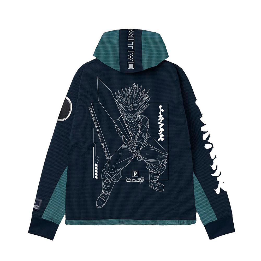 Jaqueta Primitive Dragon Desc. Trunks Victory Anorak Azul