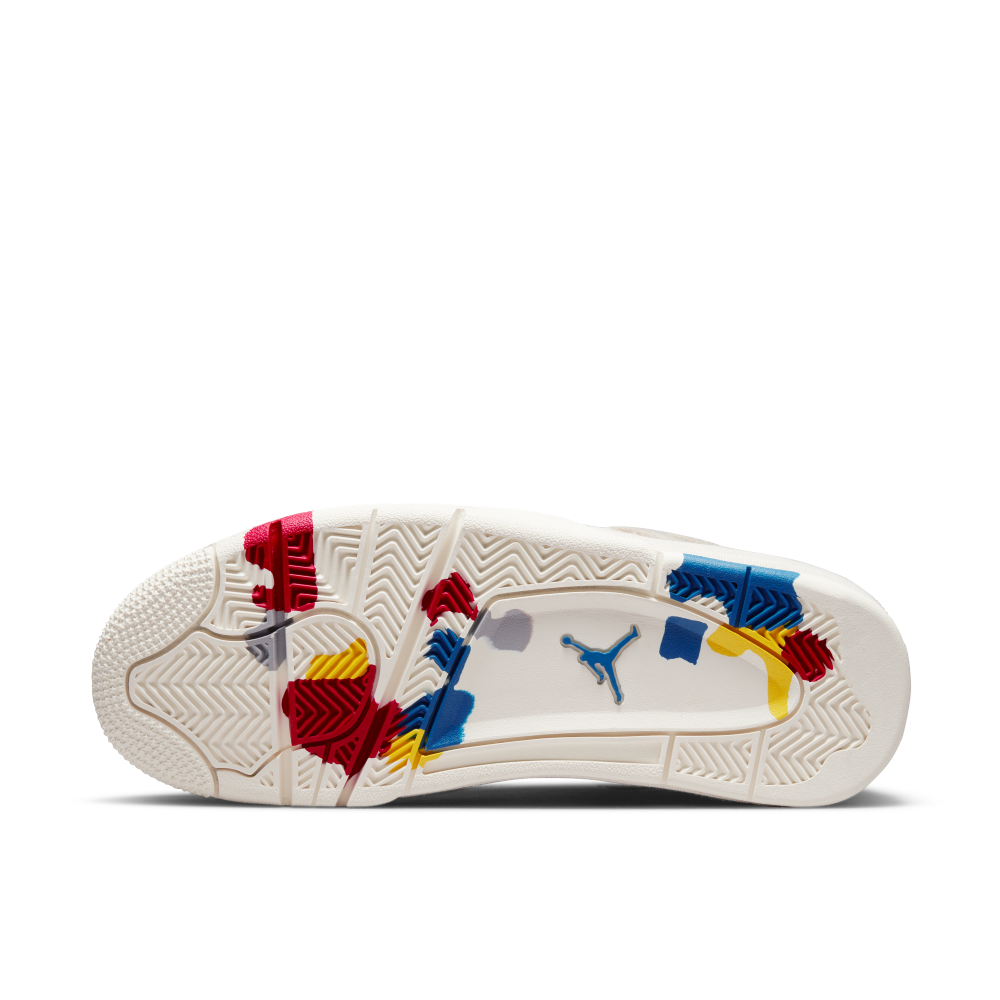 Tênis Nike Wmns Air Jordan 4 Retro Sail Branco Tênis Nike Wmns Air Jordan 4 Retro Sail Branco
