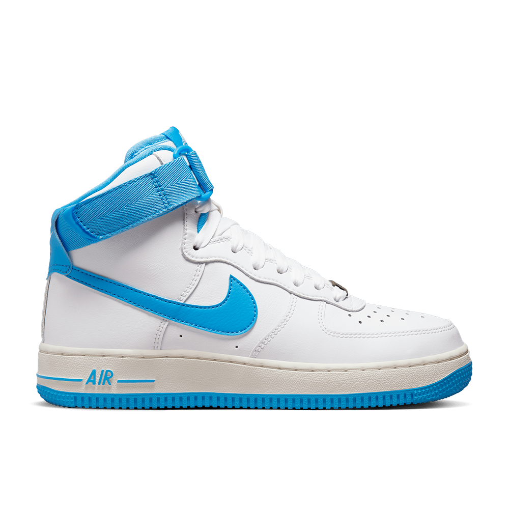 Tenis Nike Air Force High Og Qs Feminino Branco/azul