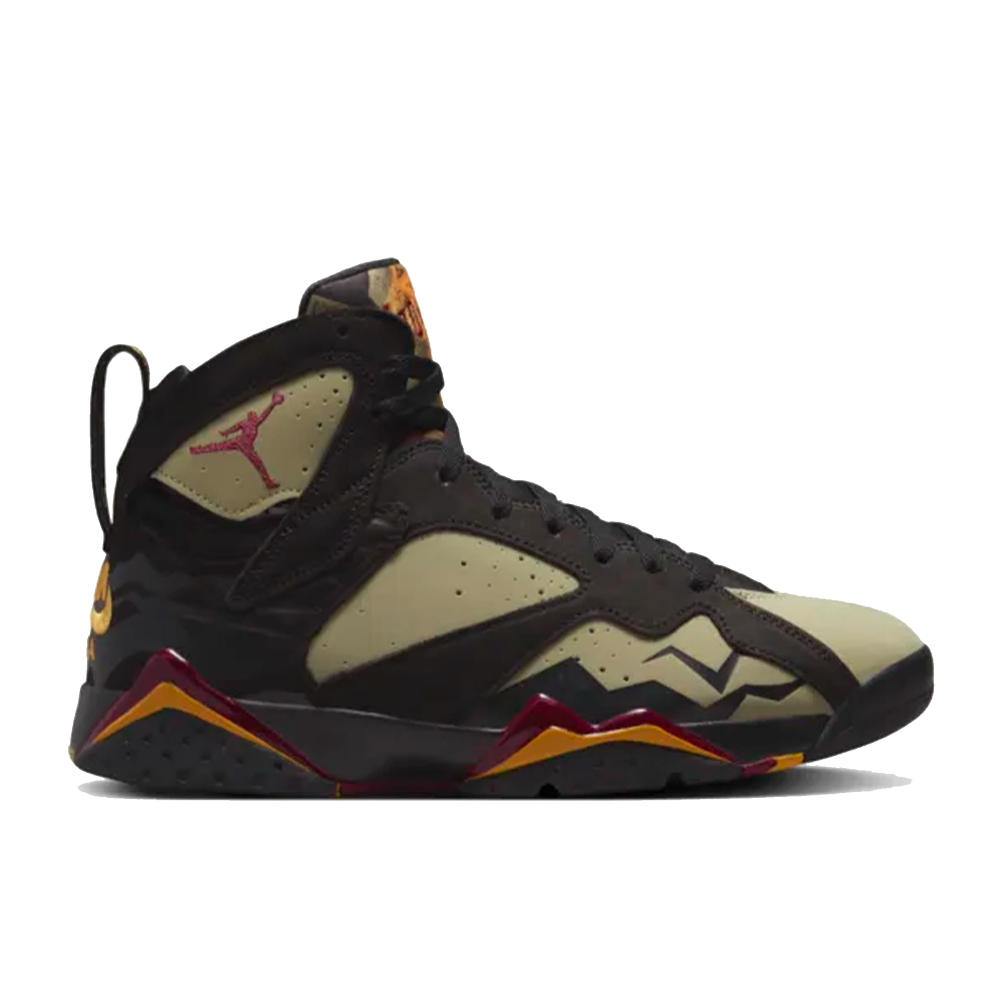 シューズ (50%off)NIKE AIRJORDAN 7 RETORO L Tênis Nike Air Jordan 7 Retro Preto/bege