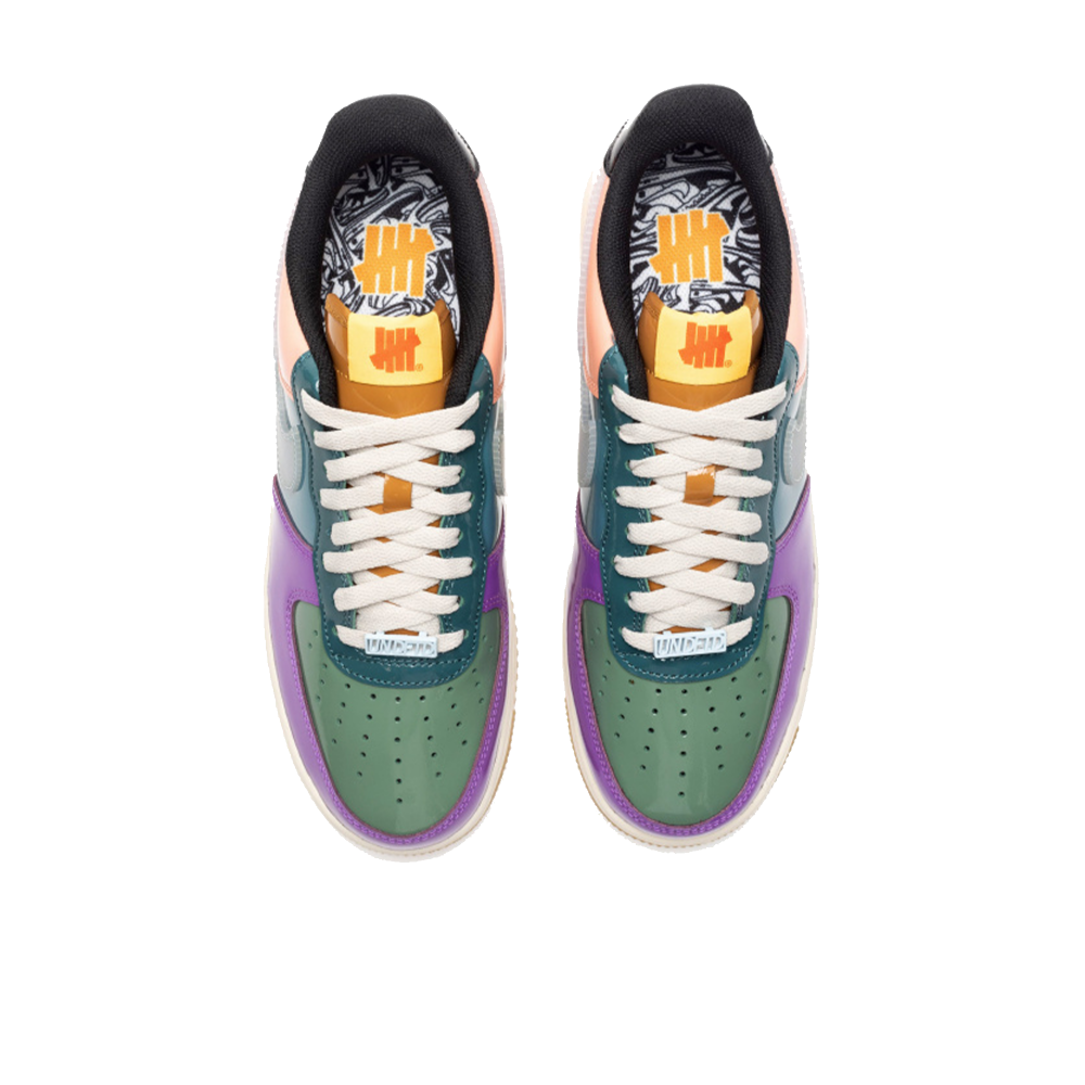 Tênis Nike Air Force 1 Low X Undefeated Colorido