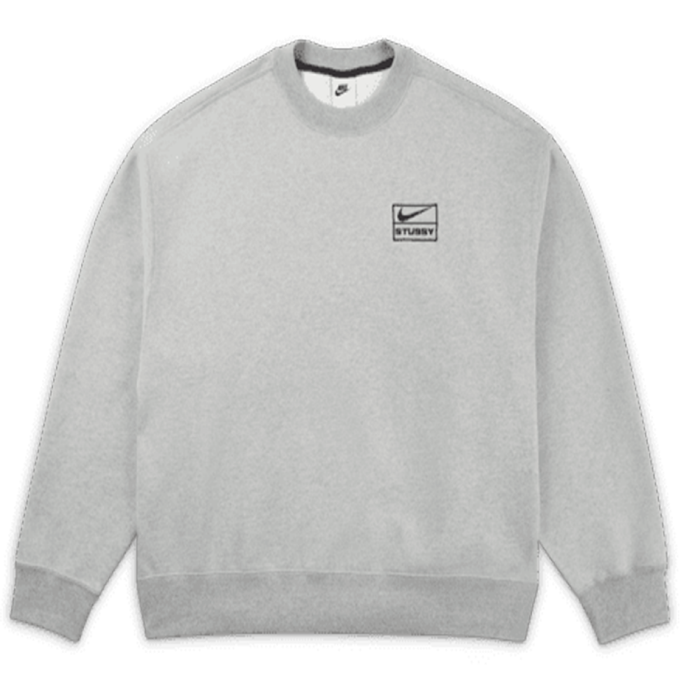 nike stussy crew sweatshirt Mサイズ Moletom Manga Longa Nike X Stussy Crew Sweat Cinza