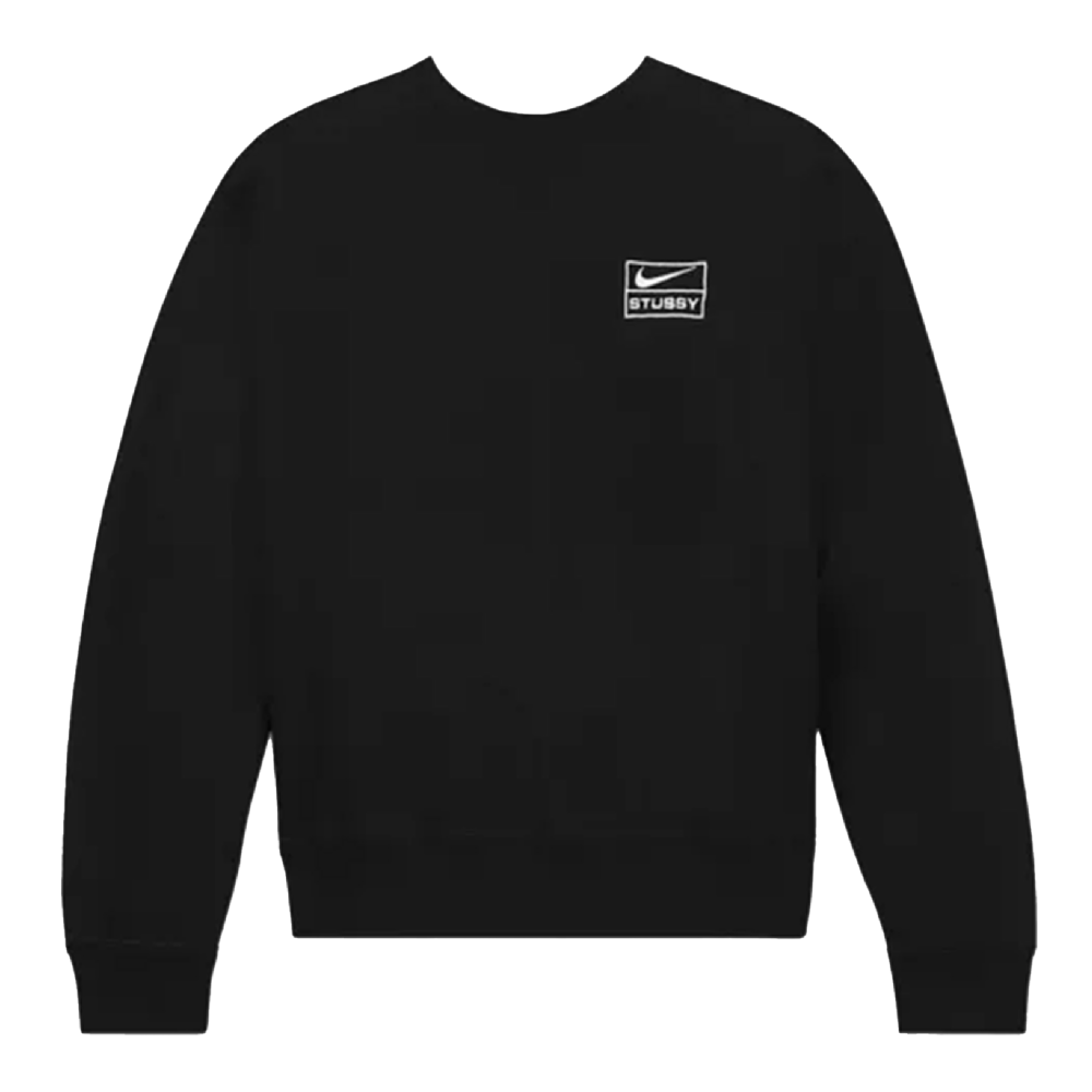 Moletom Manga Longa Nike X Stussy Preto