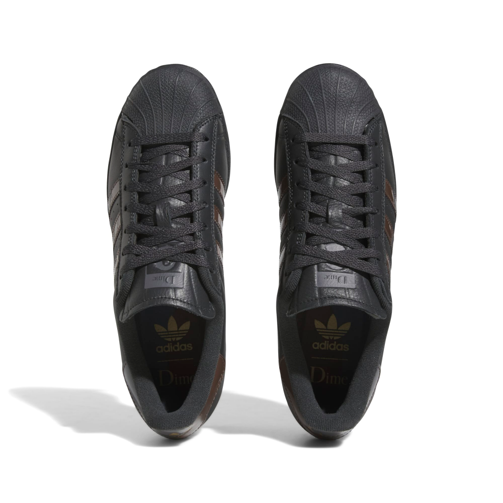 靴 dime adidas SUPERSTAR ADV 26cm Tênis Adidas Superstar Adv X Dime Preto