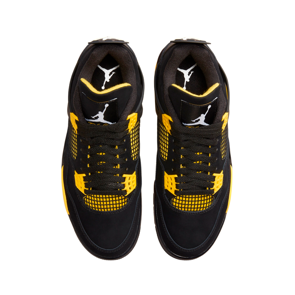 Tênis Nike Air Jordan 4 Retro Preto/amarelo