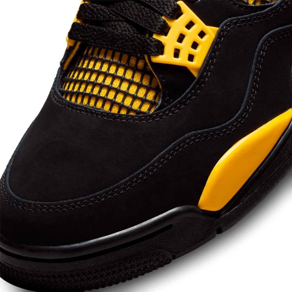 Tênis Nike Air Jordan 4 Retro Preto/amarelo