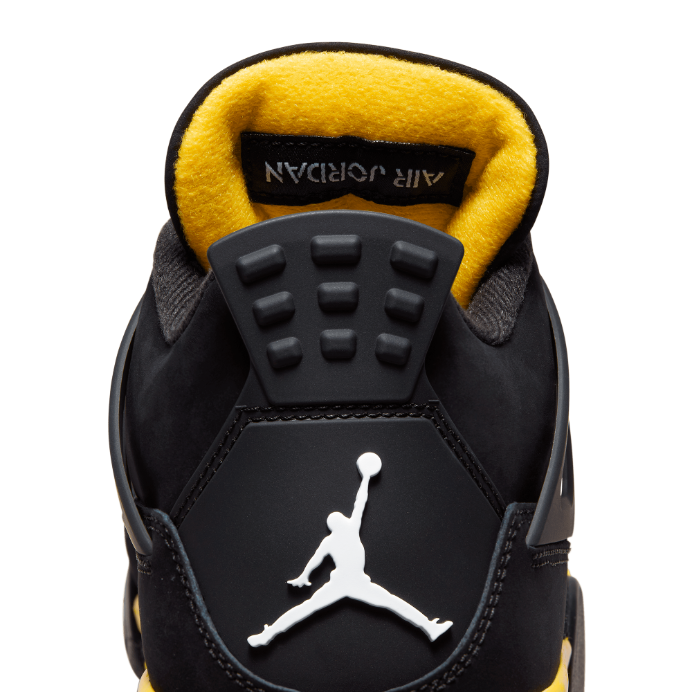Tênis Nike Air Jordan 4 Retro Preto/amarelo