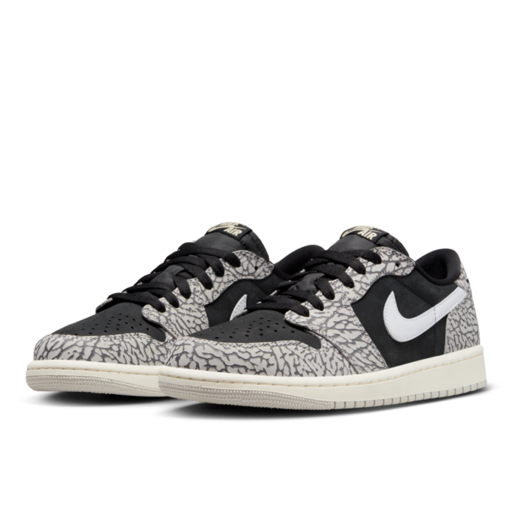 NIKE✨JORDAN✨ゴルフシューズ✨BLACK CEMENT✨25cm Tênis Nike Air Jordan 1 Low 