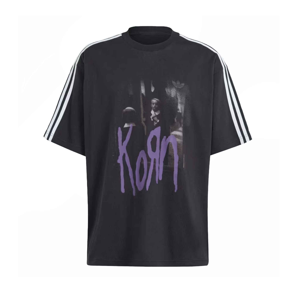 adidas korn Tシャツ　2XL Camiseta Adidas X Korn Graphic Preto