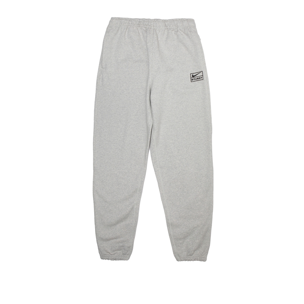 Nike x Stussy グレー　Mサイズ Pants Fleece Nike x Stussy Calça Droper - Grey Fleece Washed NRG パンツ