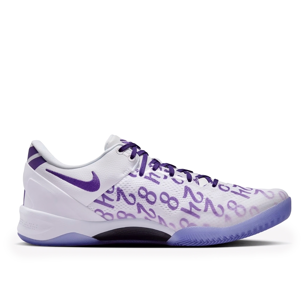 Nike Kobe シューズ ホワイト/パープル Tênis Nike Kobe Viii Protro 