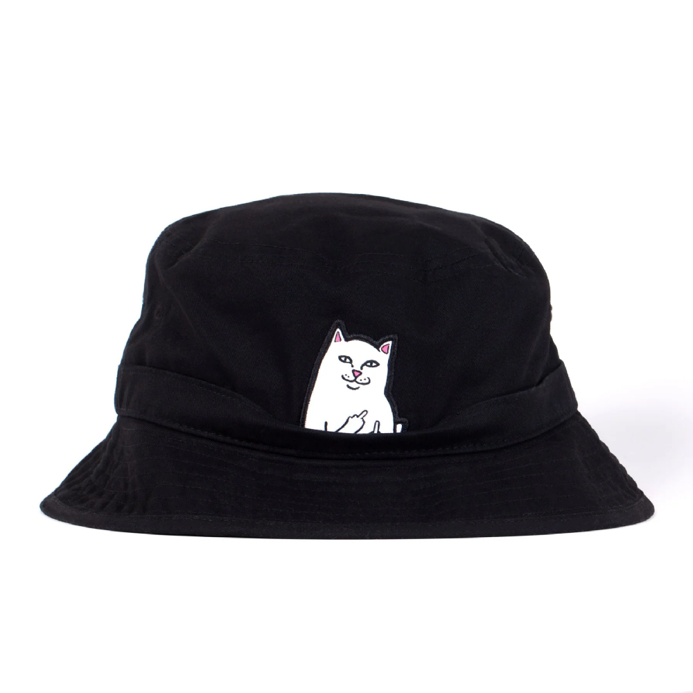 素敵な Lord Ripndip Bucket Nermal Preto Hat 帽子