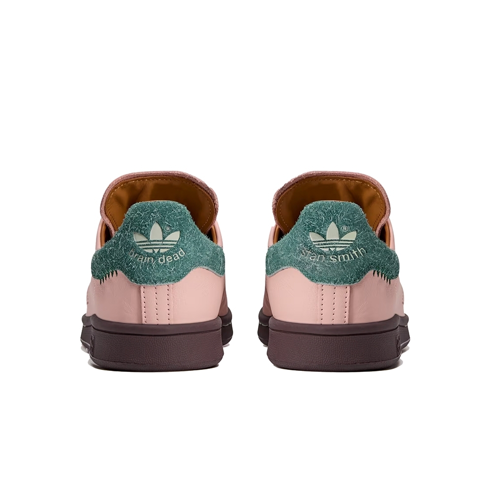 Tenis Adidas Stan Smith Brain Dead Rosa Claro