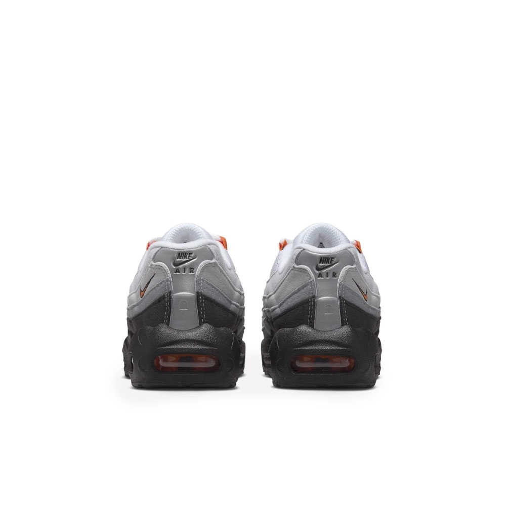 Tenis Nike Air Max 95 Og (ps) Bright Mandarin Preto/cinza