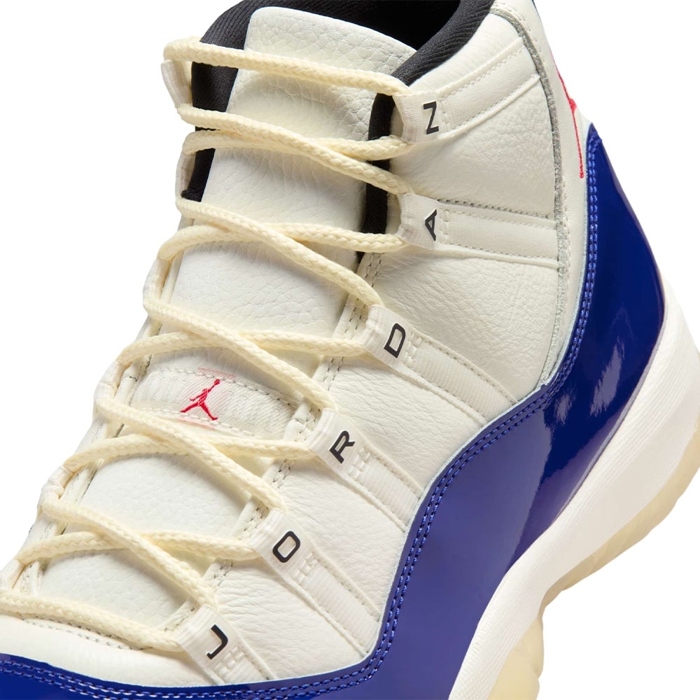 Tênis Air Jordan 11 Retro Branco/azul