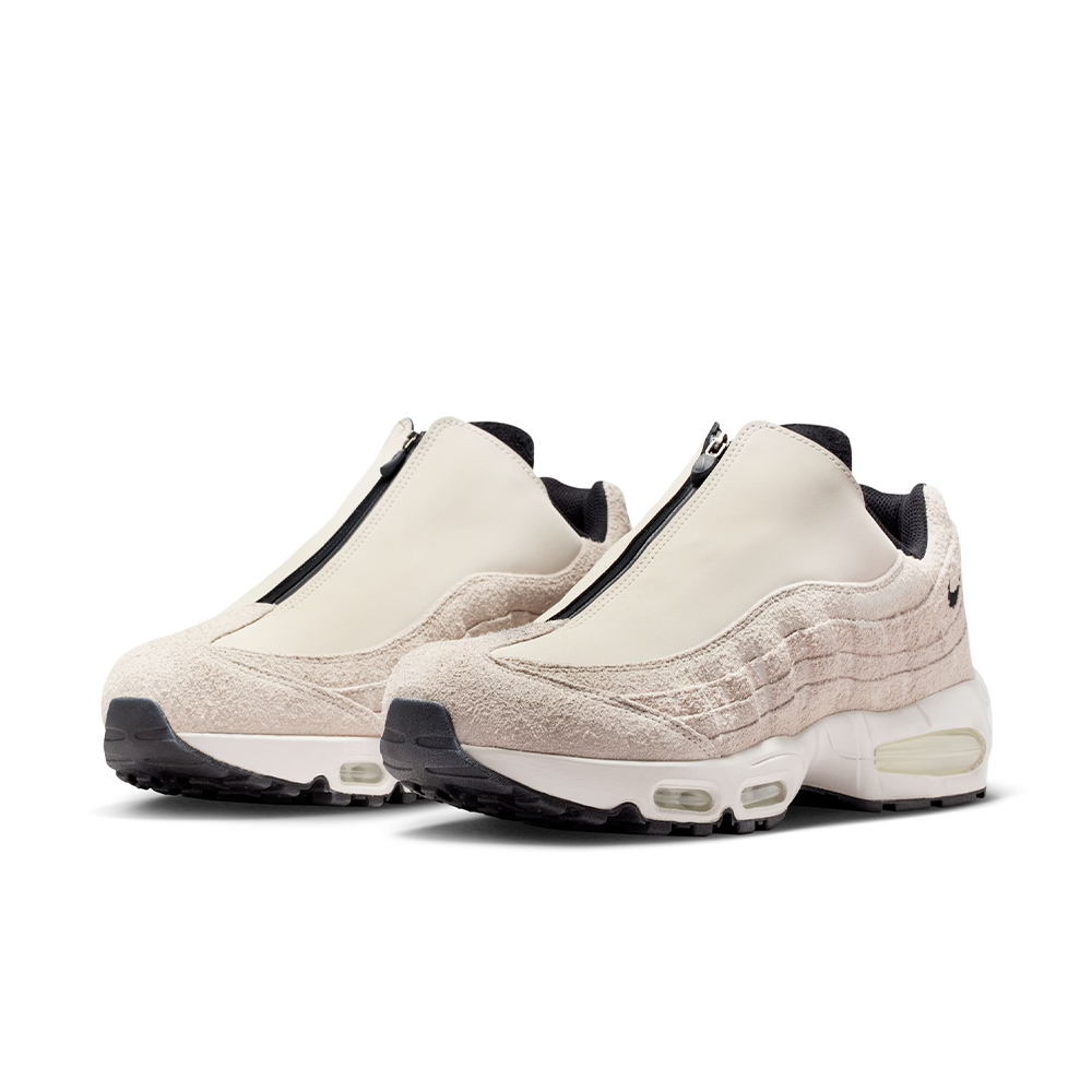 Tênis Nike Air Max 95 Big Bubble Zip Bege